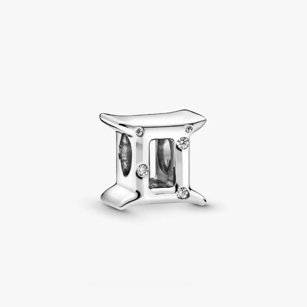 PANDORA Sparkling Gemini Zodiac Charm
